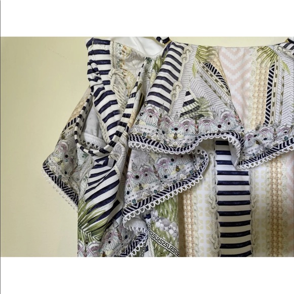 CAMILLA FRANKS Swimsuit Bathers Size XS BNWT Beach Shack Embellished Crystals - Picture 11 of 11